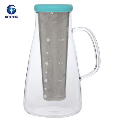 Cold Brew Coffee Maker Borosilicate Glass Iced Coffee Maker Cold Brew Pot